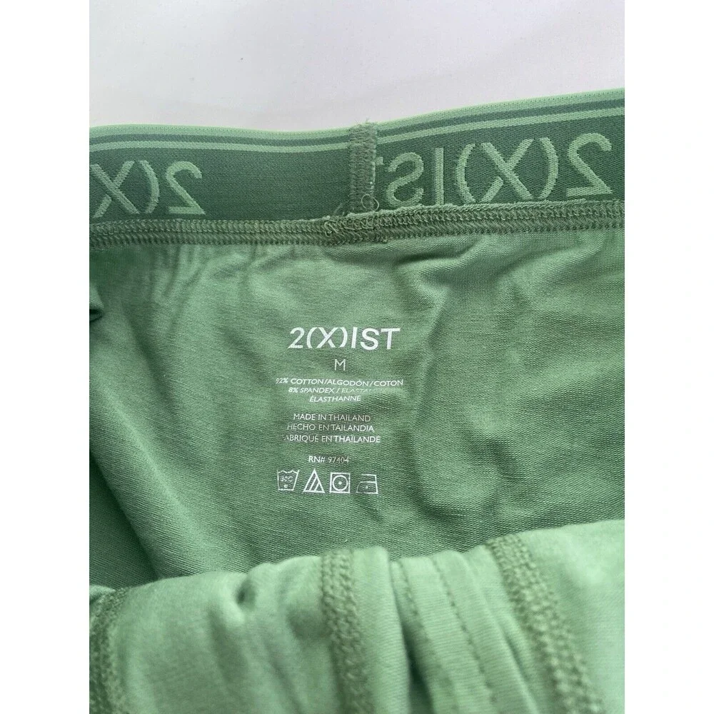 2xist Essential Cotton Stretch 4 Piece Boxer Brief Underwear Mens Size M